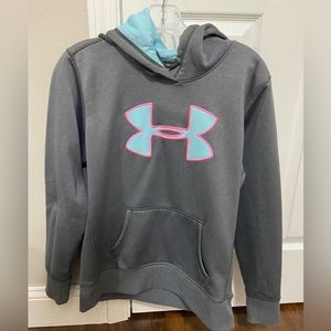 Under armour gray hoodie